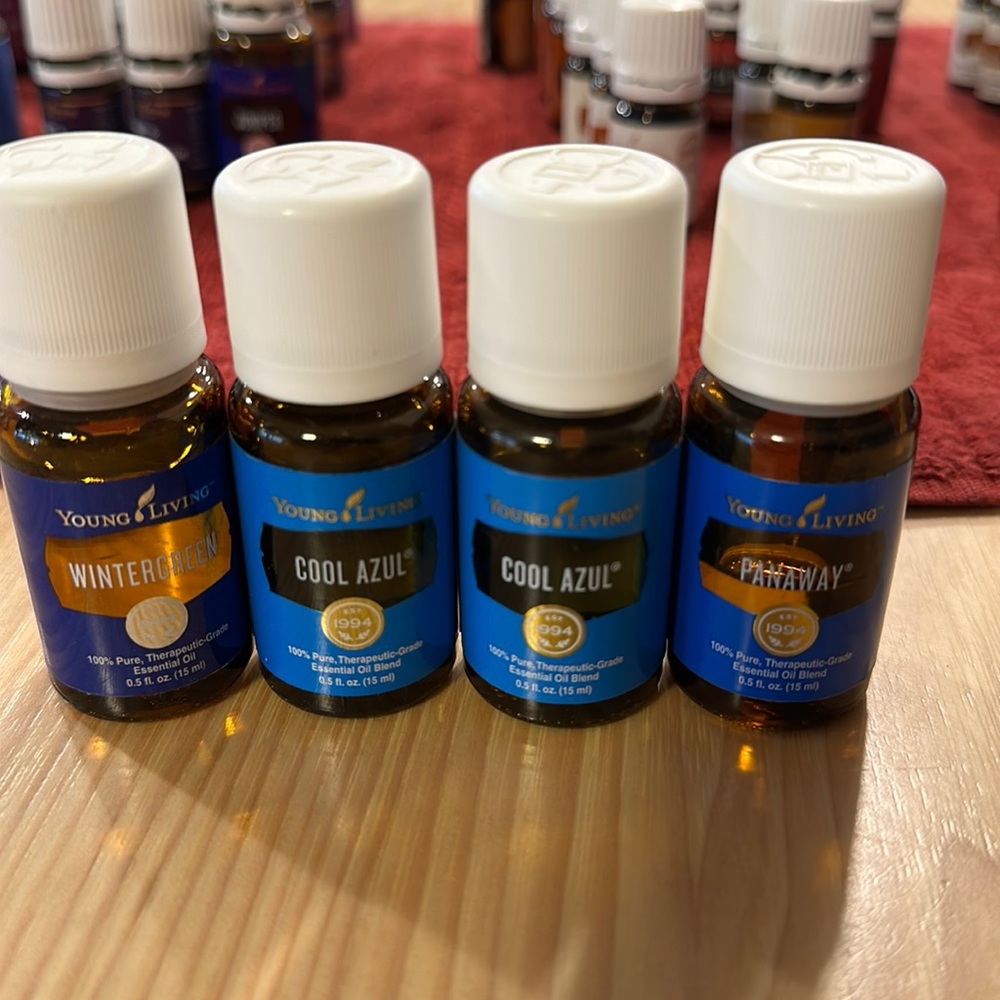 Young Living Panaway, Wintergreen, Cool Azul